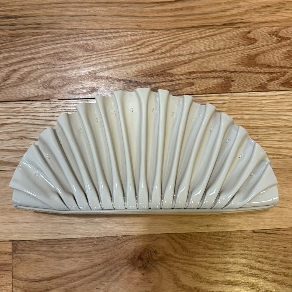 Cult Gaia Cream Clutch